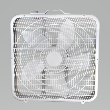 BOX FAN 3SPD WHT 20"