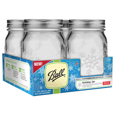 BALL KEEPSAKE SMFLKE JAR 4 PK