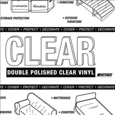 Cover Vinyl Med Clr 54"