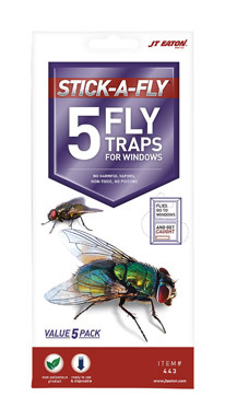 5PK Stick-A-Fly Fly Trap