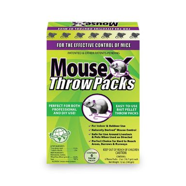6PK Non-Toxic Mouse Throw Pack