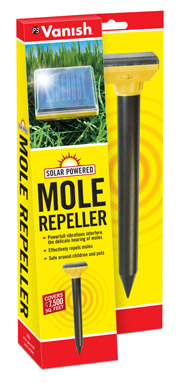 SOLAR PWR MOLE REPELLER