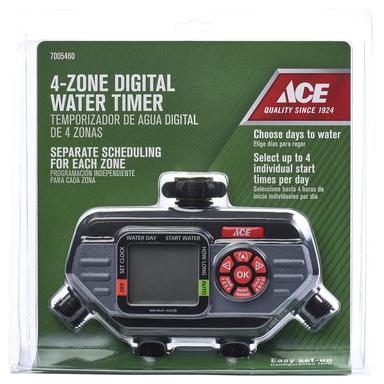 4-Zone Digital Water Timer