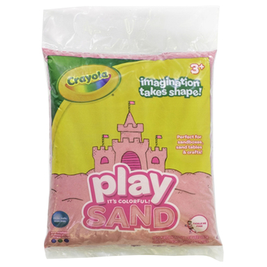 DRIED PLAY SAND PNK 20LB