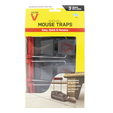 3PK Mouse Snap Trap