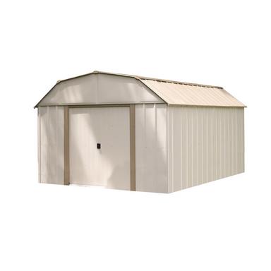 Al Storage Shed 10'x14' Eggshell