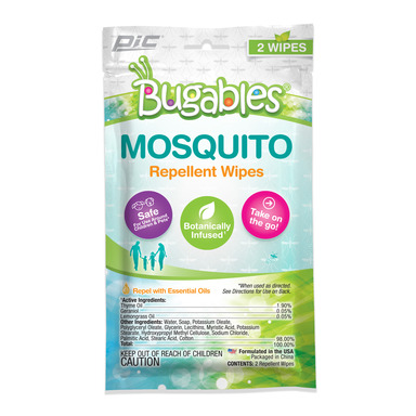 2PK Mosquito Repellent Towelette