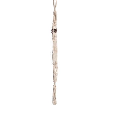 Pp Plant Hangr Brwn-bead 42"h