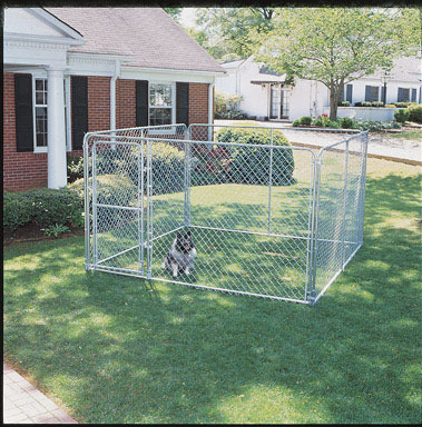 Dog Kennel 10'wx10'lx6'h Complet
