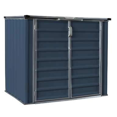 SHED LPRFL MTL 6X3 GRY