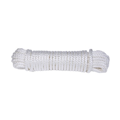 Rope Nylon Wht #6 50'