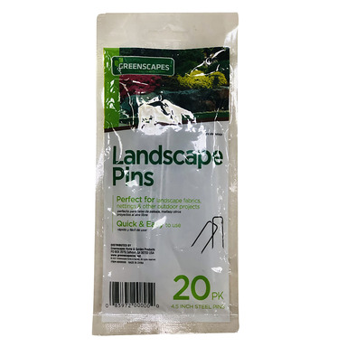 20PK 4.5" Landscape Fabric Pins