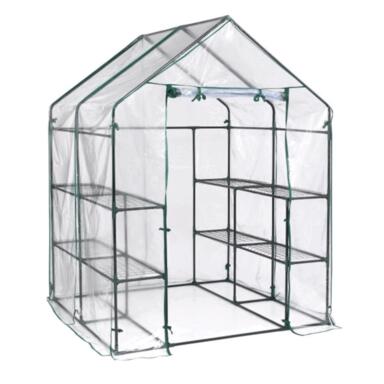 GRNHOUSE PVC STL CLR 76"