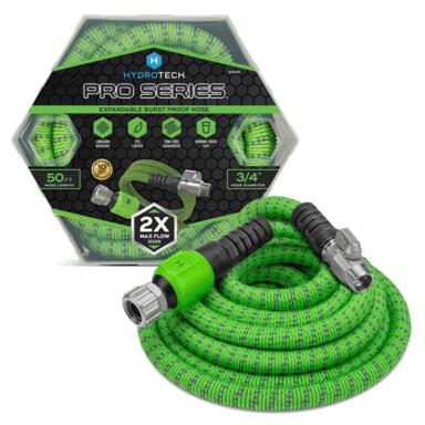 FLX GRDN HSE BK/GRN 50'