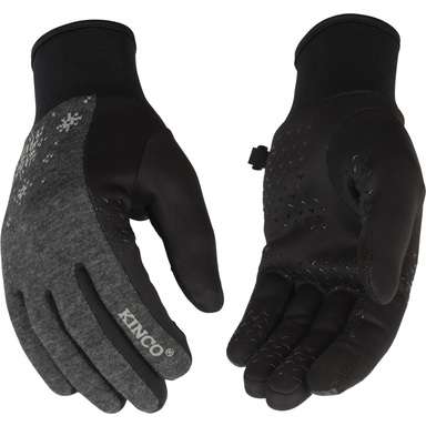 GLOVES WOMEN'S BLK/GRY M