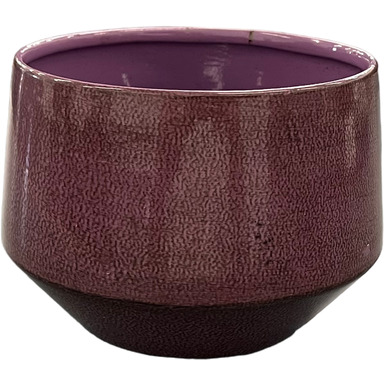 5" STORMY PURPLE CHALET PLANTER