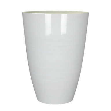 Planter Baja White 16"