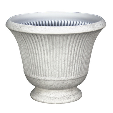 PLANTR PDSTL URN STN 16"
