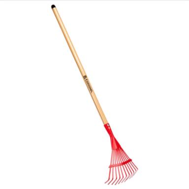Kids Rake Wood Handle