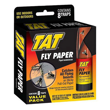 RIBBON FLY PAPER 8PK