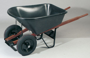 WHEELBARROW 6CF POLY2WHL