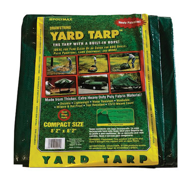 TARP YARD 82"X82" GRN