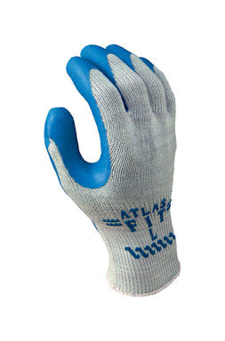 Atlas Coated Gloves  Bl/gry L