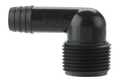 Toro Funny Pipe 3/4 in. D X 0.08 in. L Male Elbow Connector