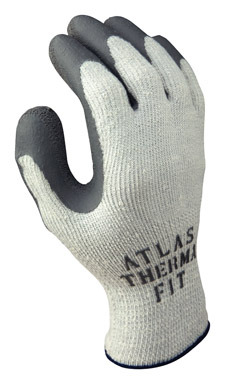 Atlas Therma Fit Unisex Indoor/Outdoor Cold Weather Work Gloves Gray XL 1 pair