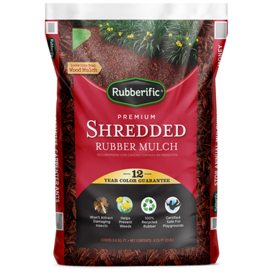 RUBBER MULCH RED