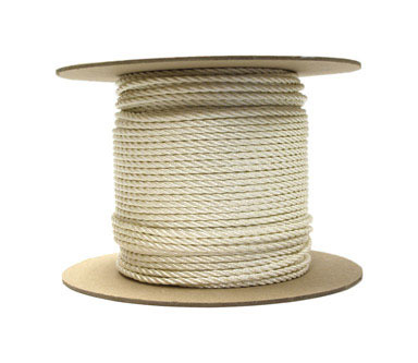 ROPE NYLON 1/4"X600'WHT