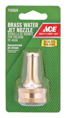ACE Brass Jet Hose Nozzle