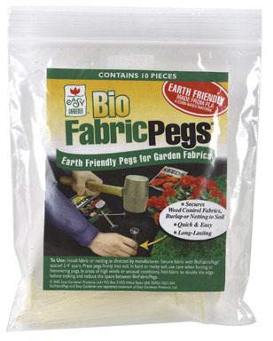 FABRIC BIO PEGS PK10