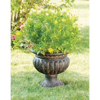 SHORT URN RUST 15.5"