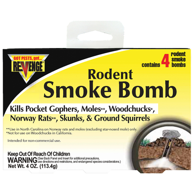 BOMB SMOKE RODENT PK/4