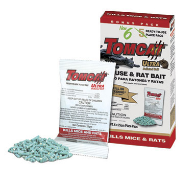 RODENTICIDE TOMCAT BAIT 6X25G PK