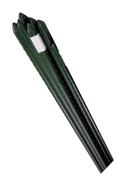6' Green Steel Plant Stake