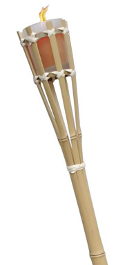 BAMBOO CANDLE TORCH 30"