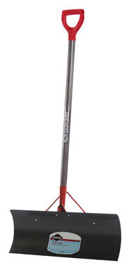 SNOW PUSHER STEEL 24"BLD