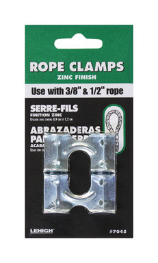 CLAMP ROPE 3/8" AND 1/2"