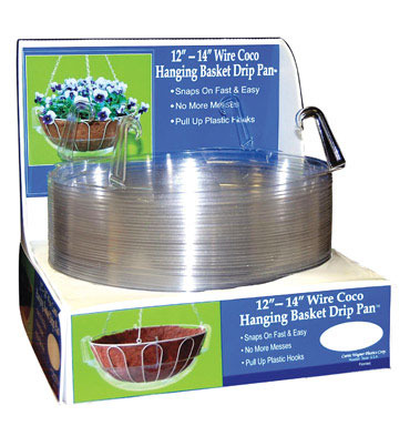 12-14"WIRE COCO DRIP PAN