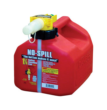 1-1/4 Gallon No Spill Gas Can