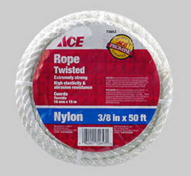 ROPE TW NYLON 3/8X50