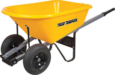 WHEELBARROW 6CF POLY2WHL