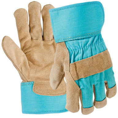 GLOVE LEATHER PALM MED