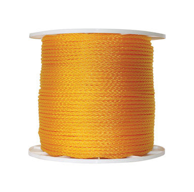 ROPE YEL HB POLY 1/4" FT