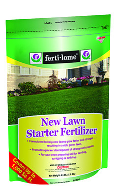 NEW LAWN STARTER FERT 4#