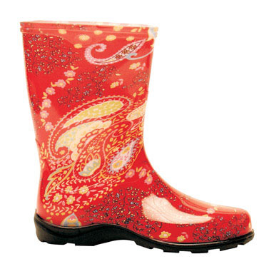 SLOGGERS BOOT RED PRT 6