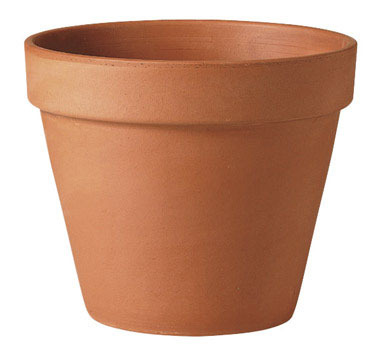 POT 4" RED CLAY 4"