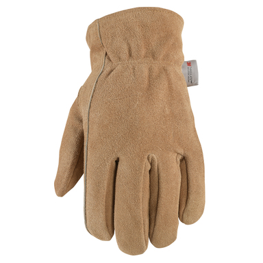GLOVE SUEDE COW THNSLATE M
